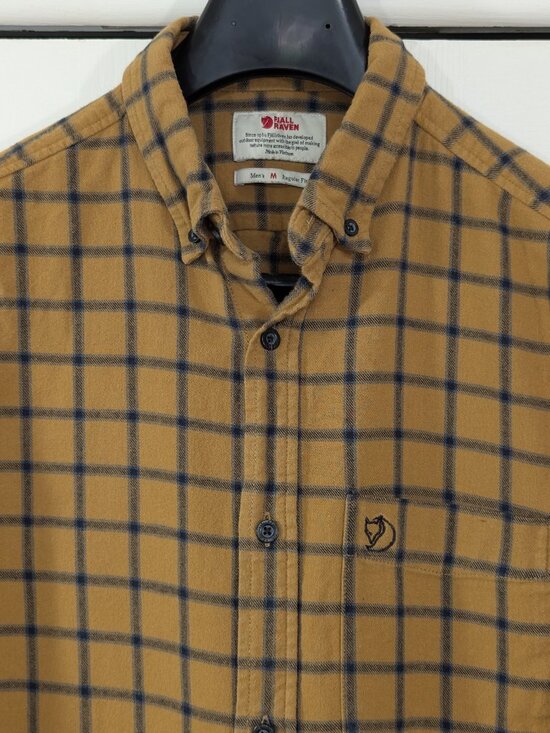 Fjallraven Other - Fjallraven Ovik Flannel Button Down Plaid Shirt